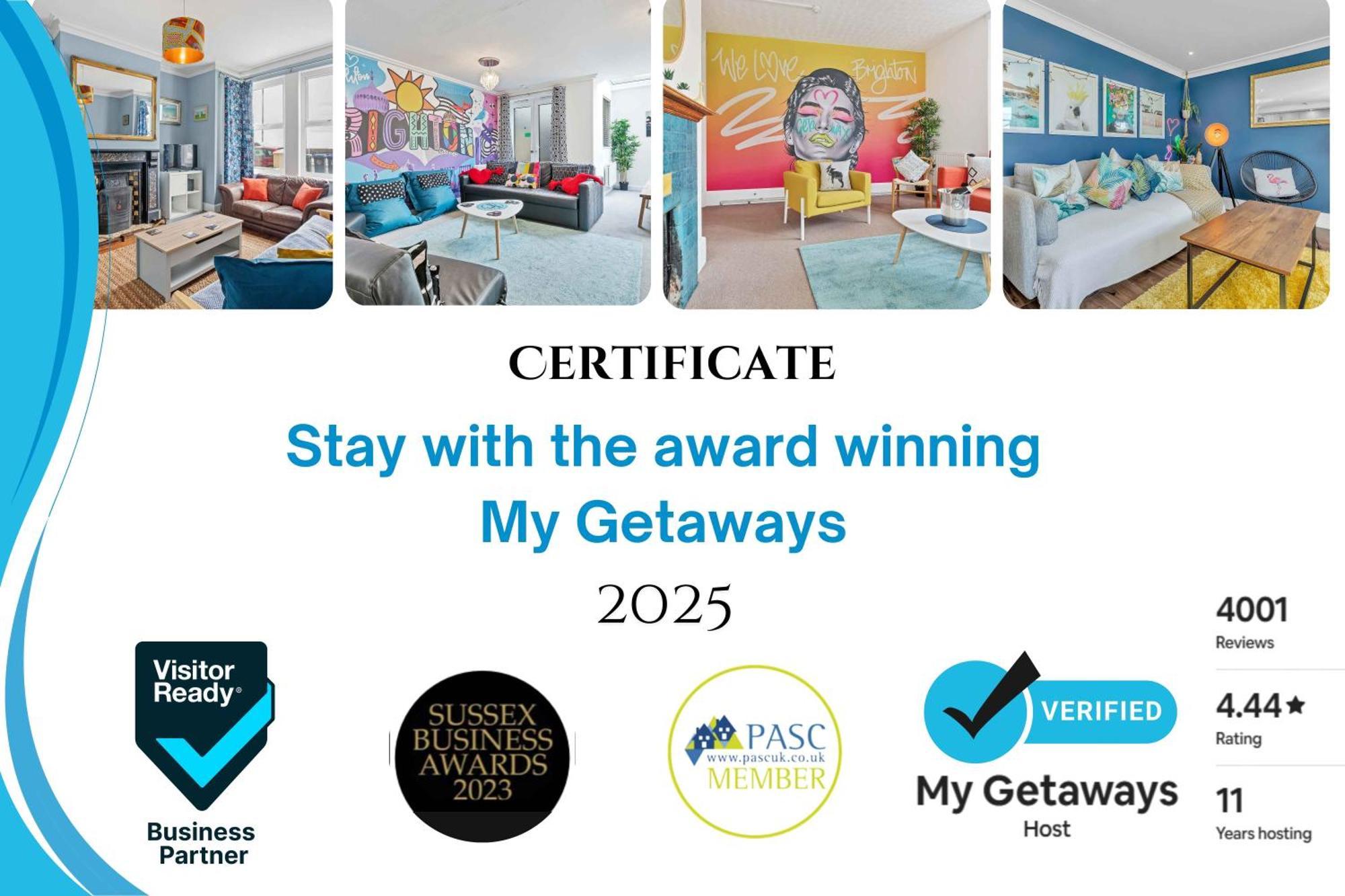 브라이턴 On The Water With Free Parking - By My Getaways 아파트 외부 사진